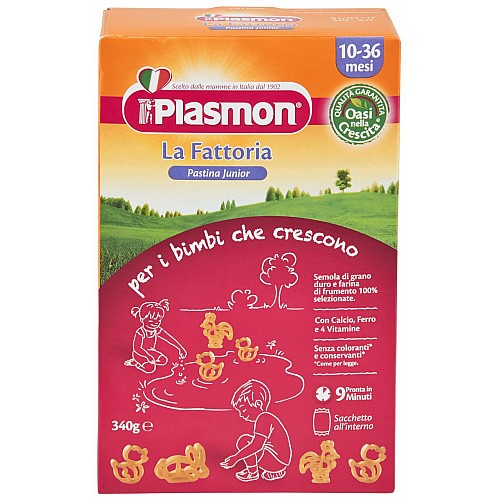 PLASMON LA FATTORIA Паста Фермата 10+ мес. 340 г