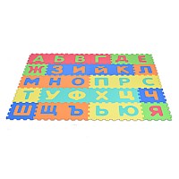 Moni Toys Мек пъзел-килим кирилица (А-Я) 30 ел. - 1002BG/30B3
