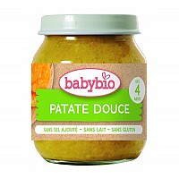 Baby Bio Зеленчуково пюре Сладък картоф 4+ 130 гр.