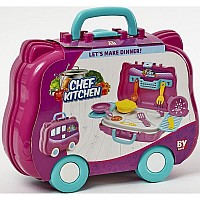 Bayraktar Toys Детски куфар на колелца Кухня 562 735622