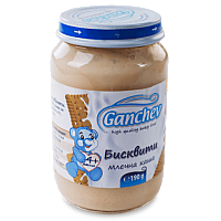 Ganchev Бебешка млечна каша с бисквити 190 гр.