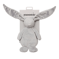 Moonie Плюшена сензорна играчка Bunny Silver