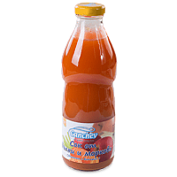 Ganchev Бебешки сок Ябълки и моркови 750 мл. 6+ месеца